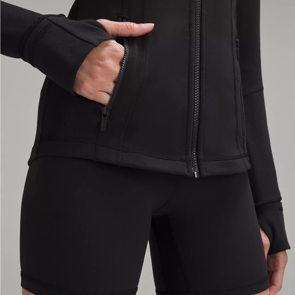 LULULEMON define jacket in black size 4